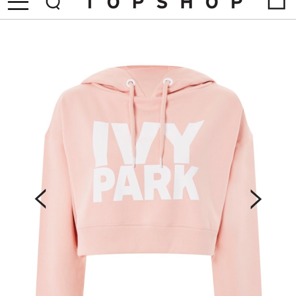 IVY PARK cropped sweatshirt